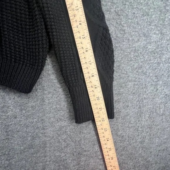 Frank & Oak Cable Knit Mock Neck Sweater - Picture 6 of 8